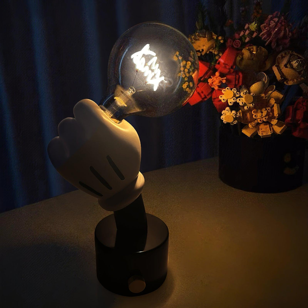 Cosoril Cartoon Handschuh-Tischlampe