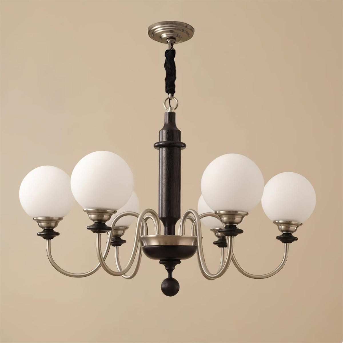 Lumivian Kronleuchter mit 8 Kugeln