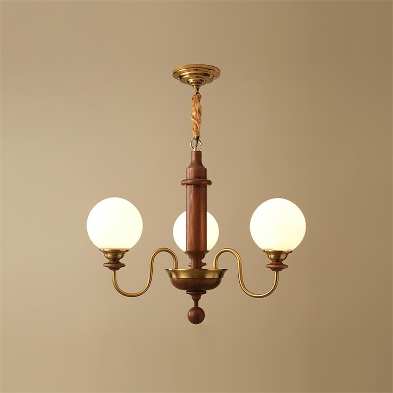 Lumivian Kronleuchter mit 8 Kugeln