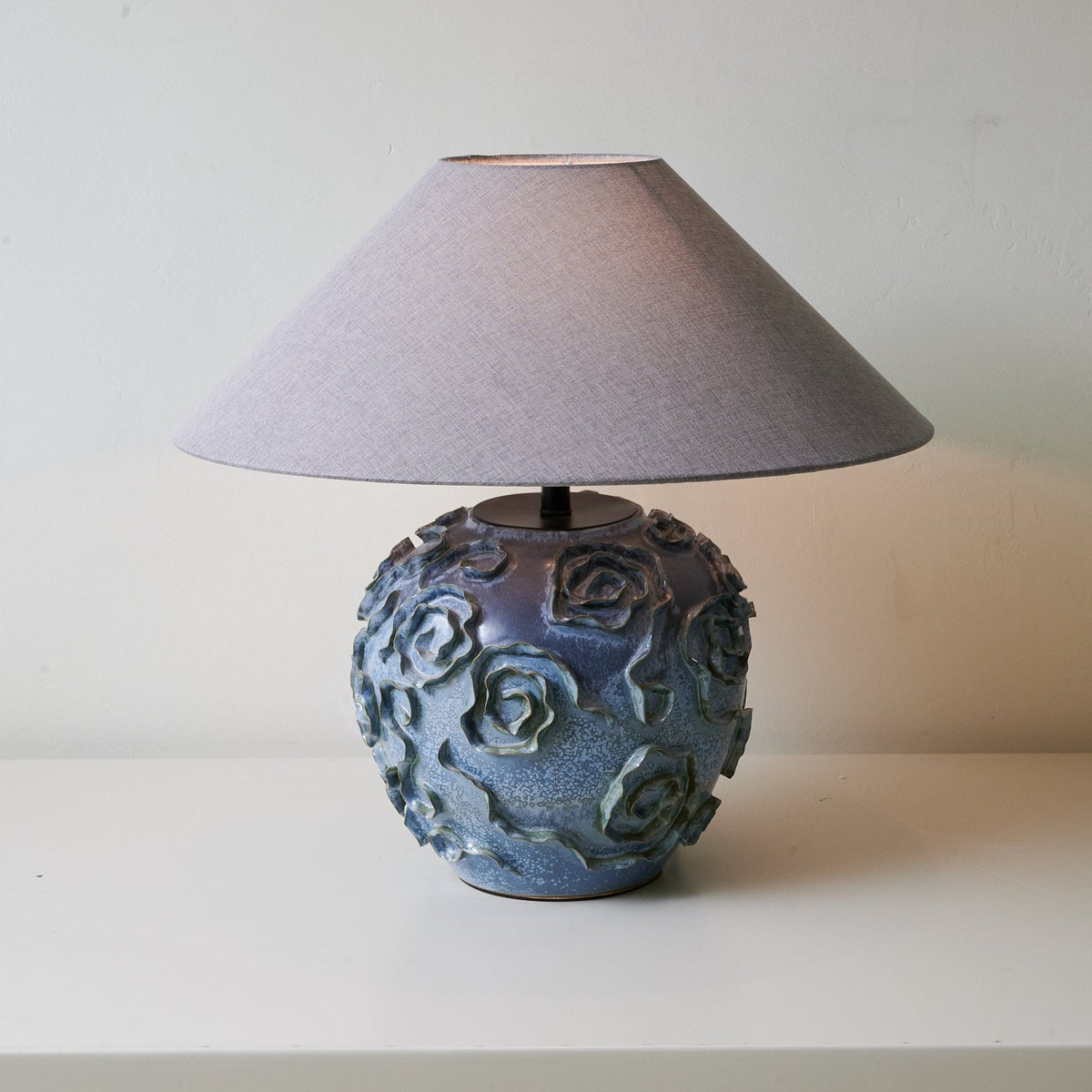 Brian Vintage Keramik-Tischleuchte