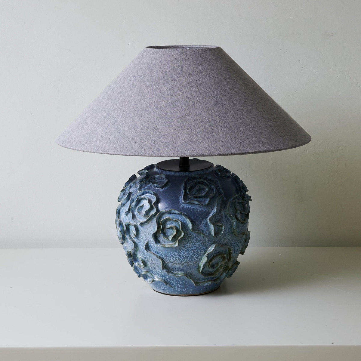 Brian Vintage Keramik-Tischleuchte