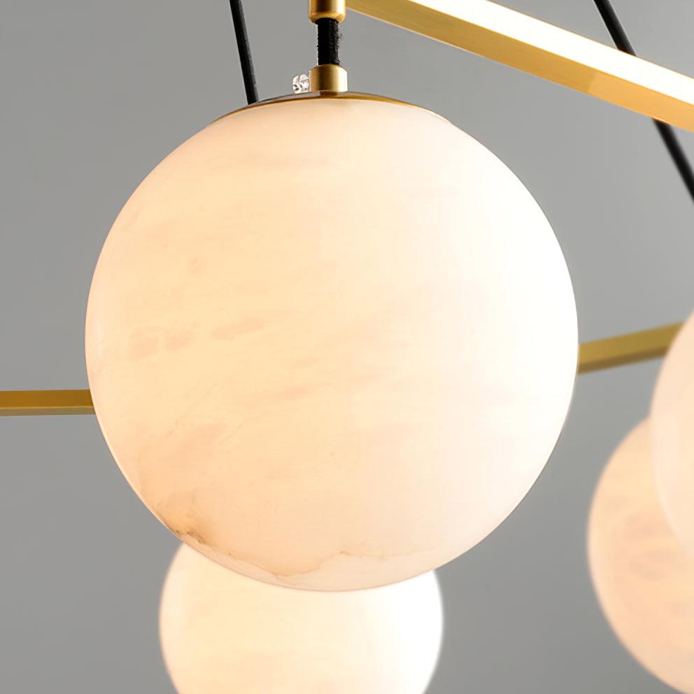 Eirarira Kronleuchter aus Alabaster