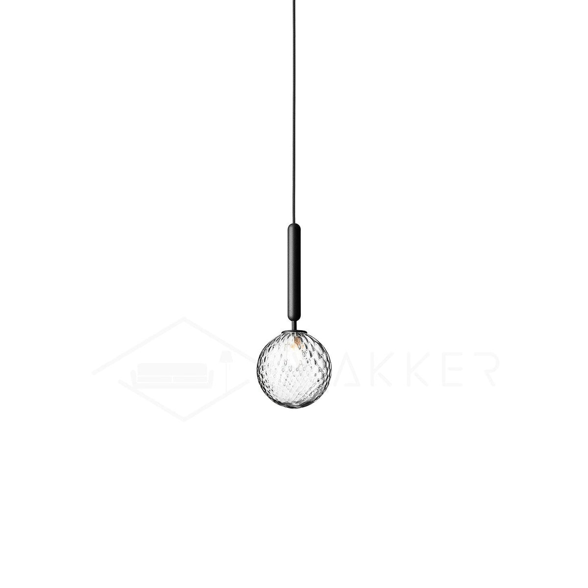 Lioraraya Pendelleuchte aus Glas im klassischen Industriestil