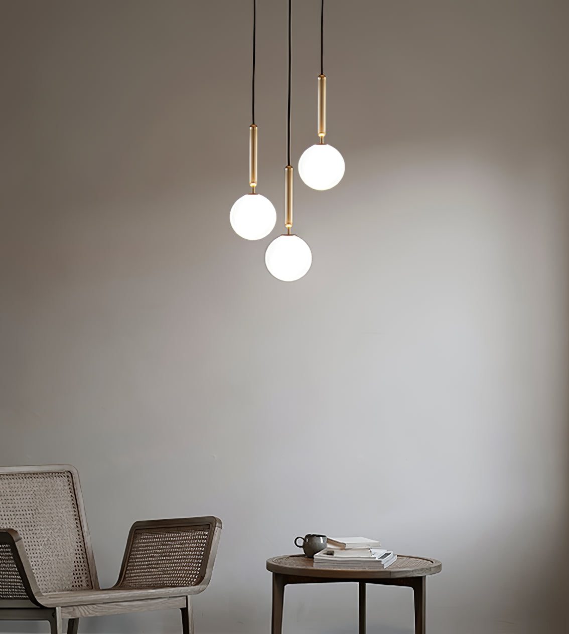 Lioraraya Pendelleuchte aus Glas im klassischen Industriestil