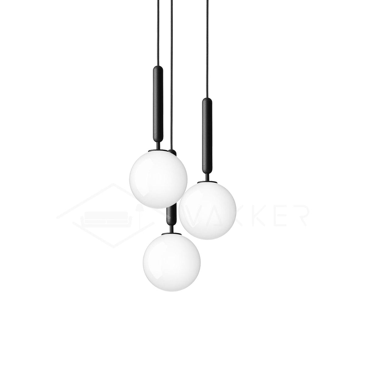 Lioraraya Pendelleuchte aus Glas im klassischen Industriestil