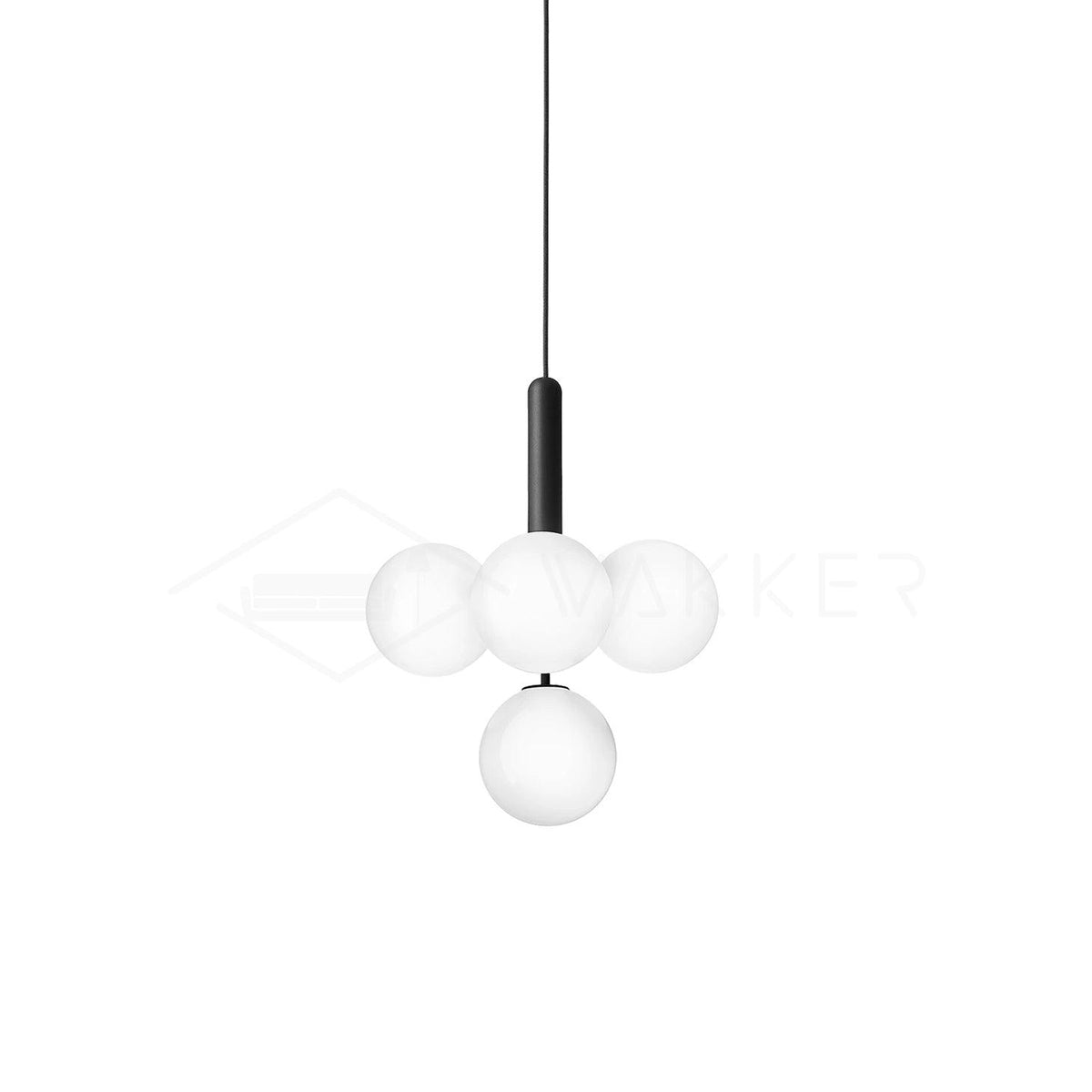 Lioraraya Pendelleuchte aus Glas im klassischen Industriestil