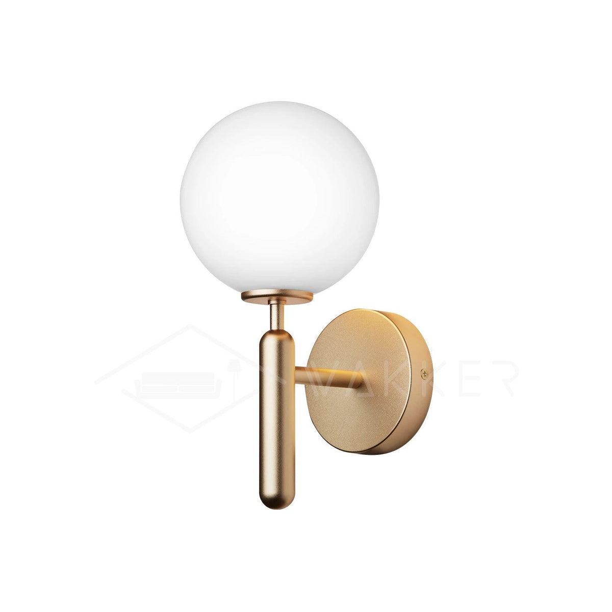 Culorara zeitgenössische minimalistische Wandleuchte aus Messing