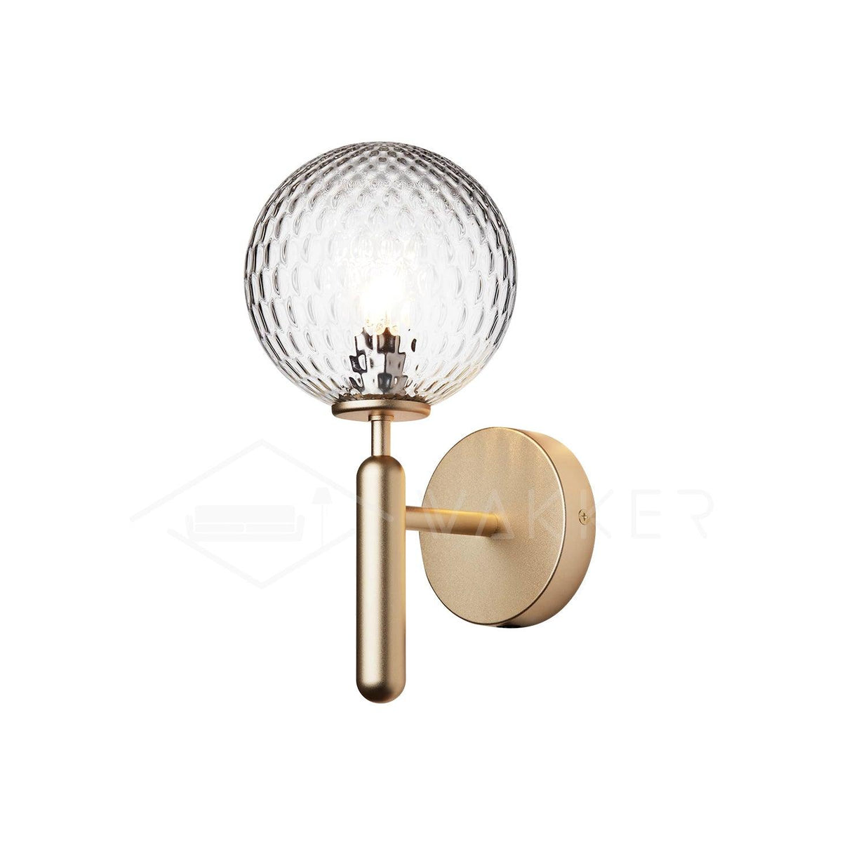 Culorara zeitgenössische minimalistische Wandleuchte aus Messing