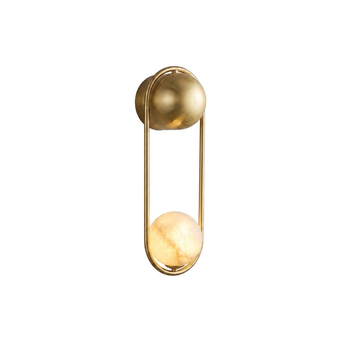 Arvior Alabaster Wandleuchte