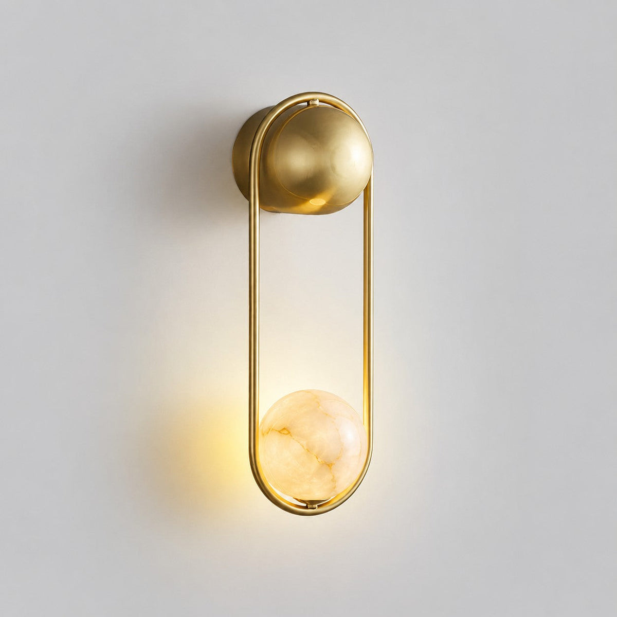Arvior Alabaster Wandleuchte