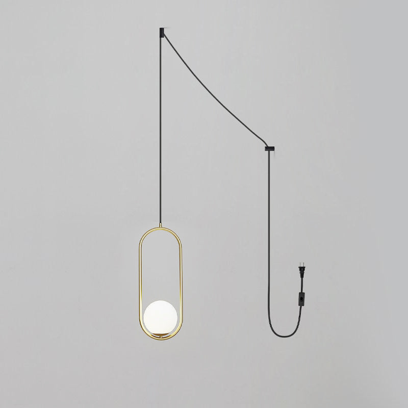 Caselora moderne Pendelleuchte aus Messing