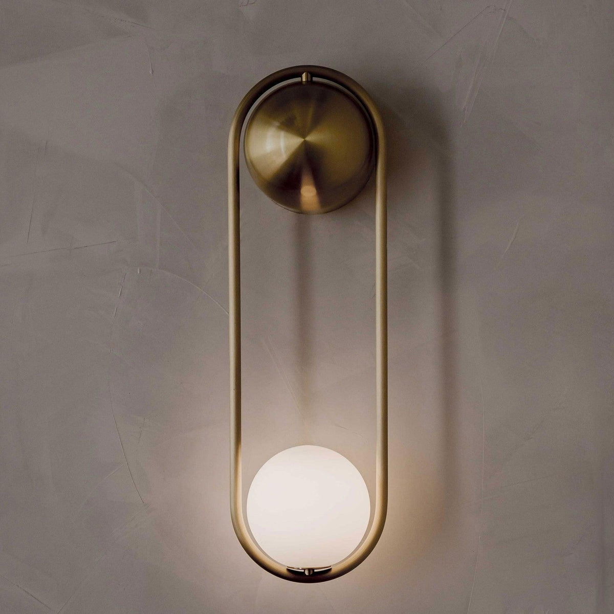 Solarine Radiain Messing Minimalistische Wandleuchte
