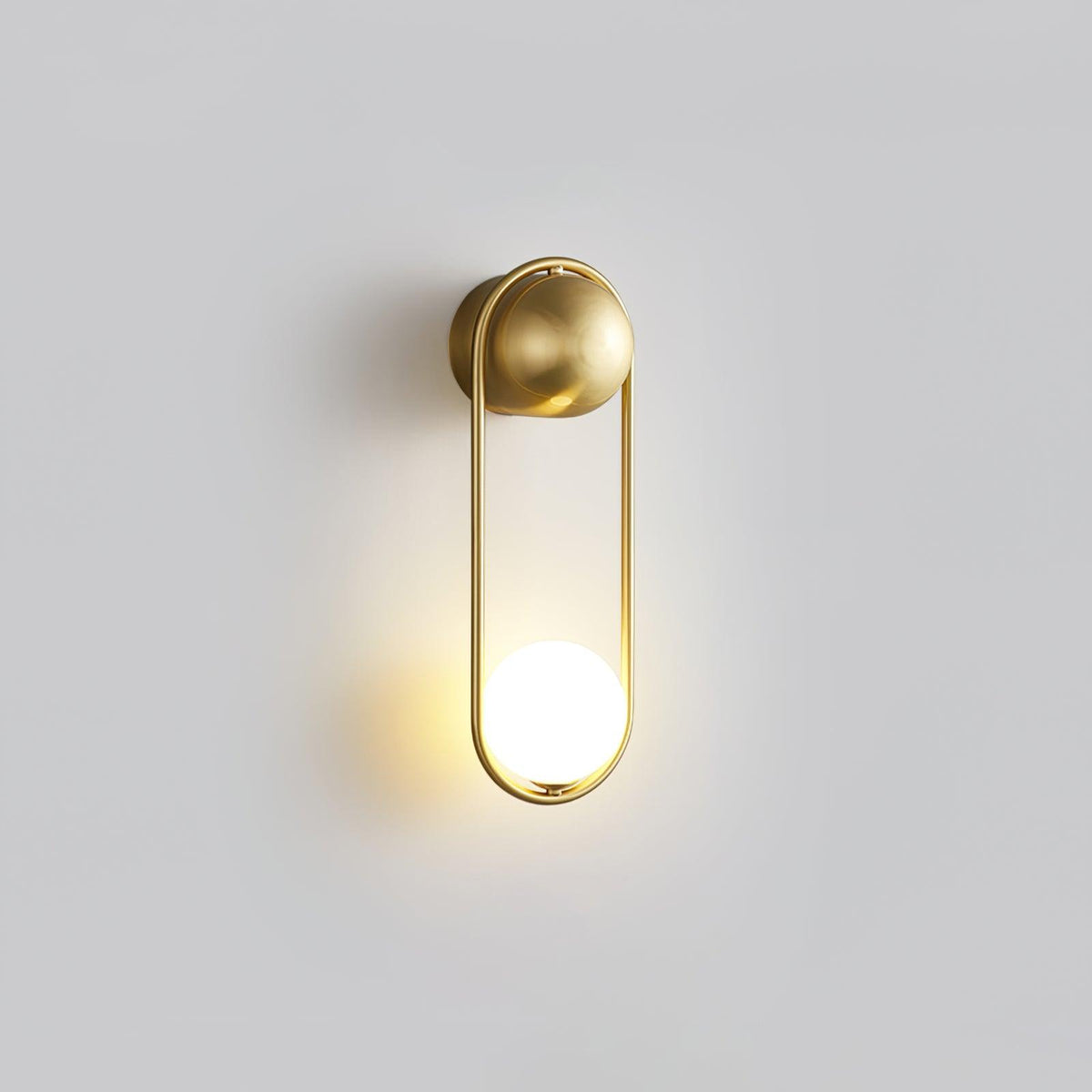 Solarine Radiain Messing Minimalistische Wandleuchte