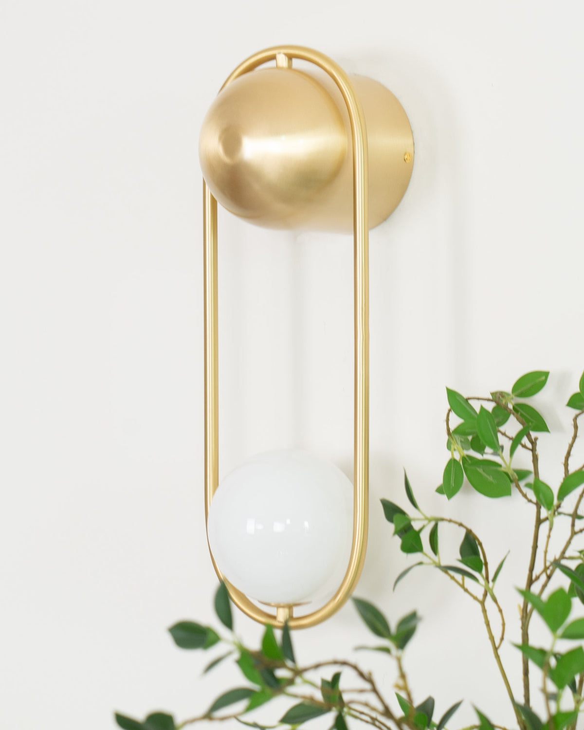 Solarine Radiain Messing Minimalistische Wandleuchte