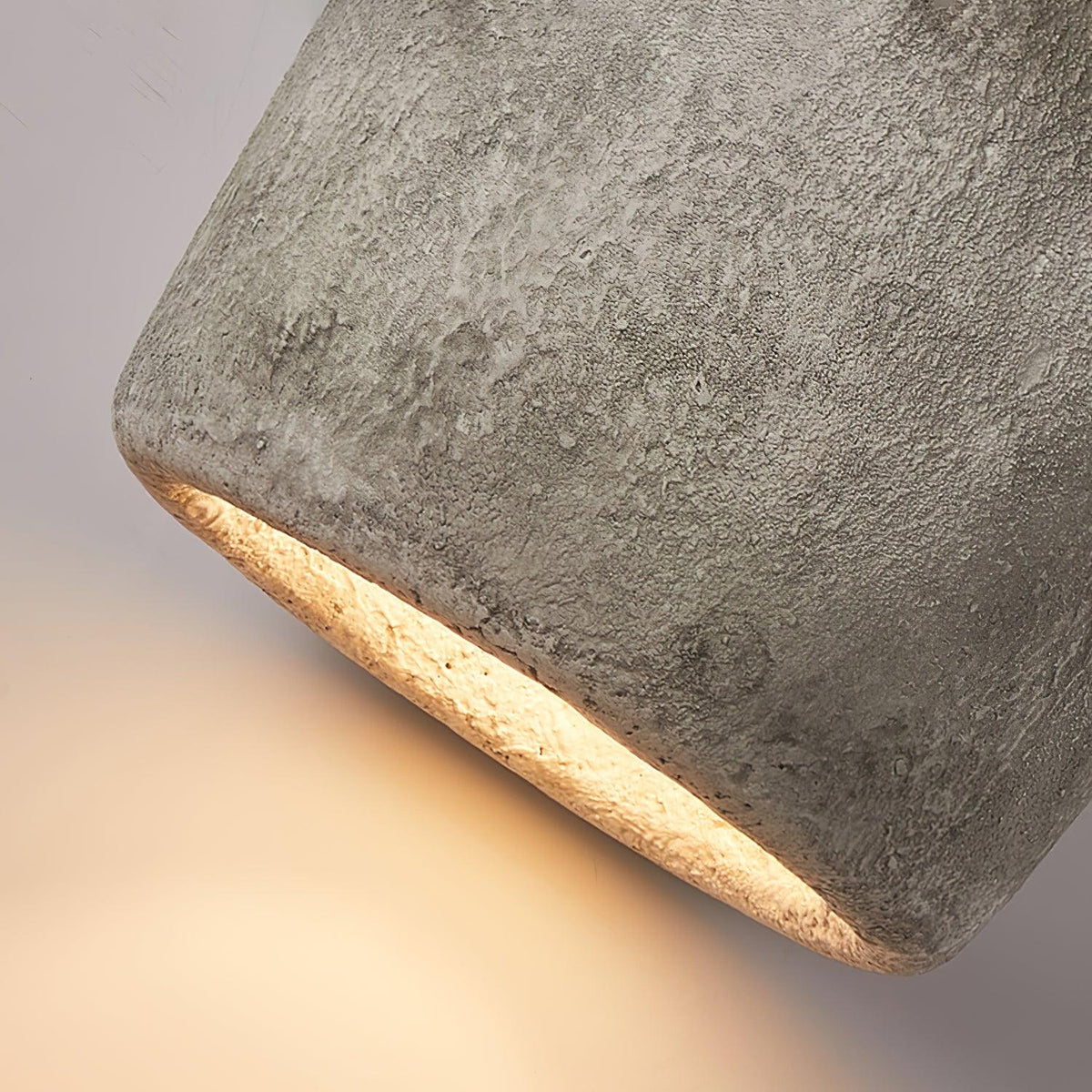 Avenelelia Industrielle Kunst-Pendelleuchte in Grau und Braun