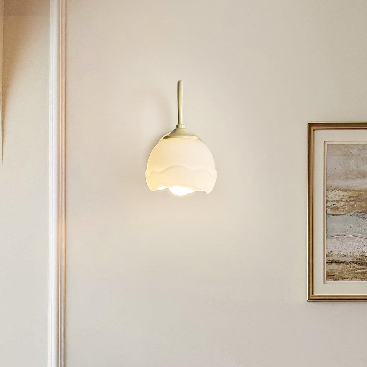 Velorenne Wandleuchte aus Glas in elegantem Design