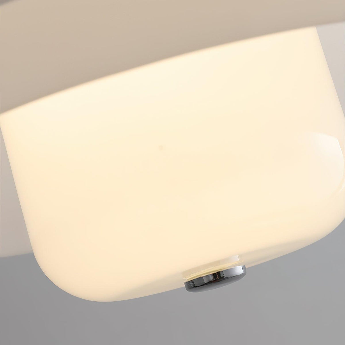 Velisena Pendelleuchte aus Milchglas in Weiß