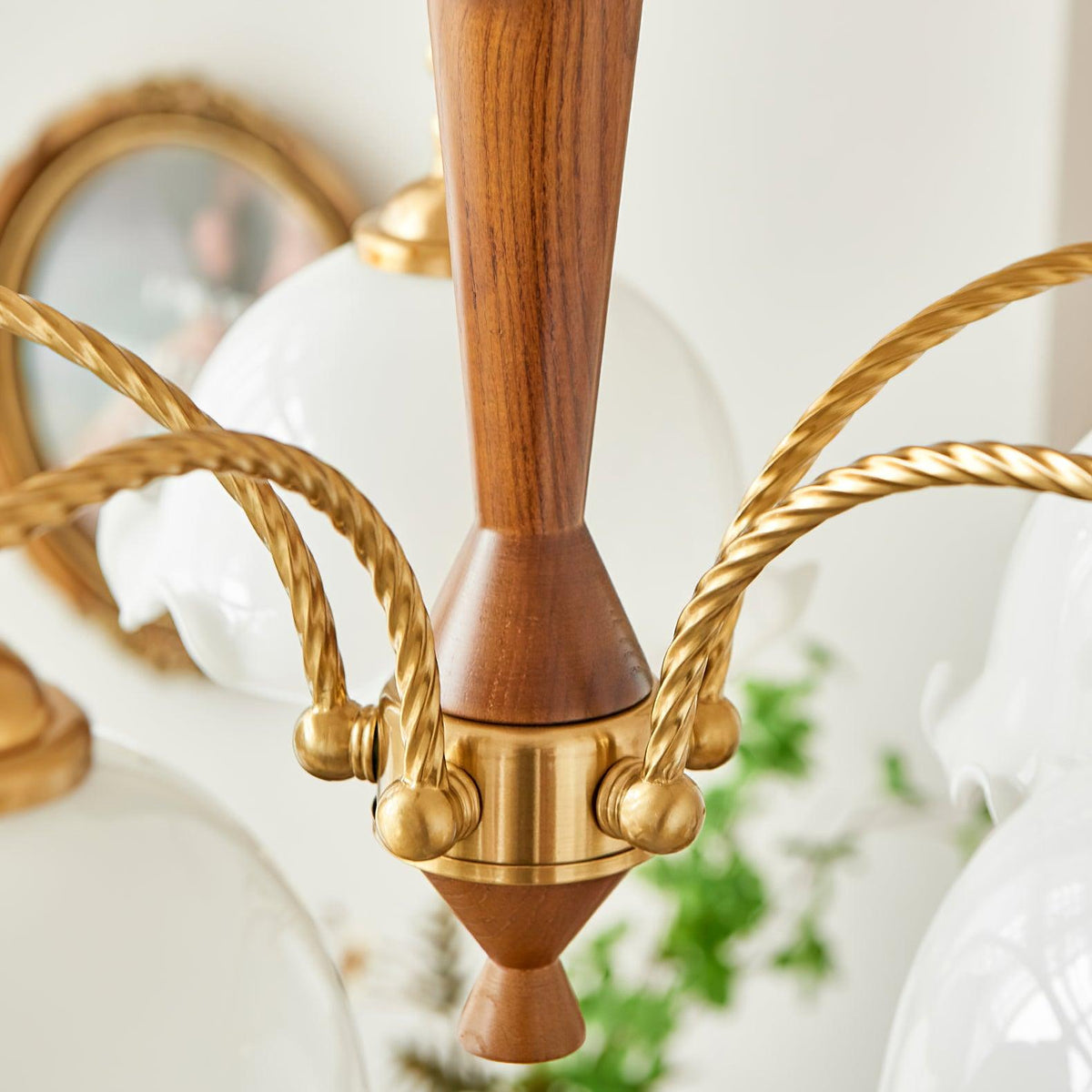 Daisy Vintage-Kronleuchter „“ aus Glas
