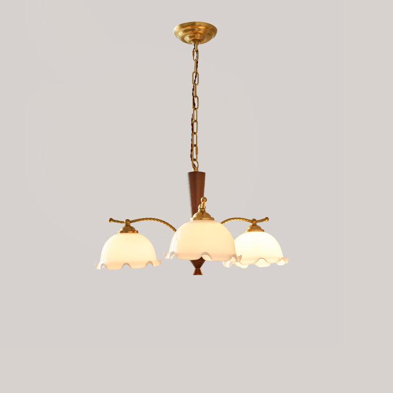 Daisy Vintage-Kronleuchter „“ aus Glas