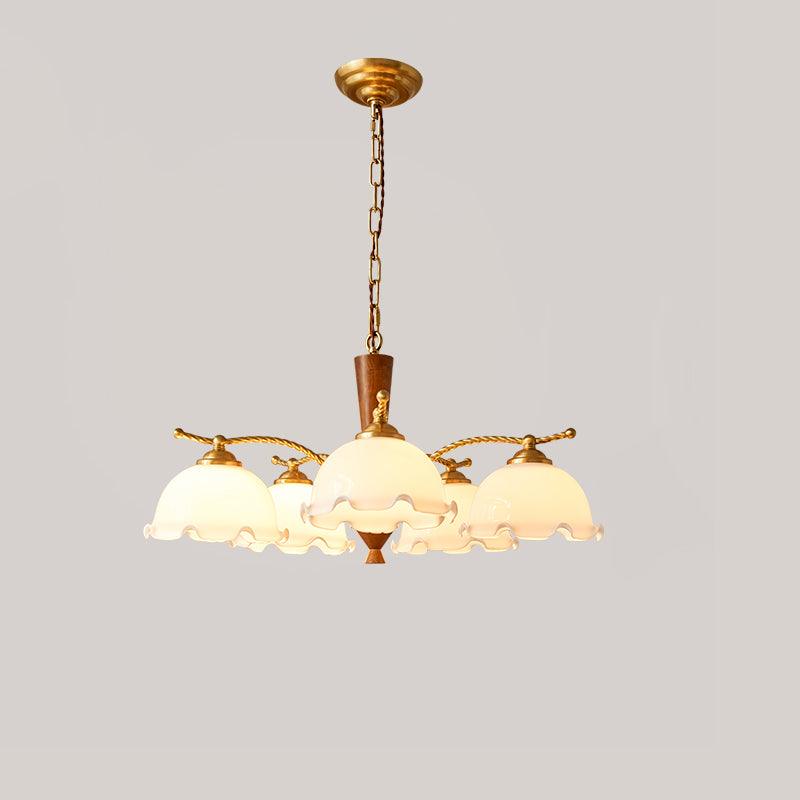 Daisy Vintage-Kronleuchter „“ aus Glas