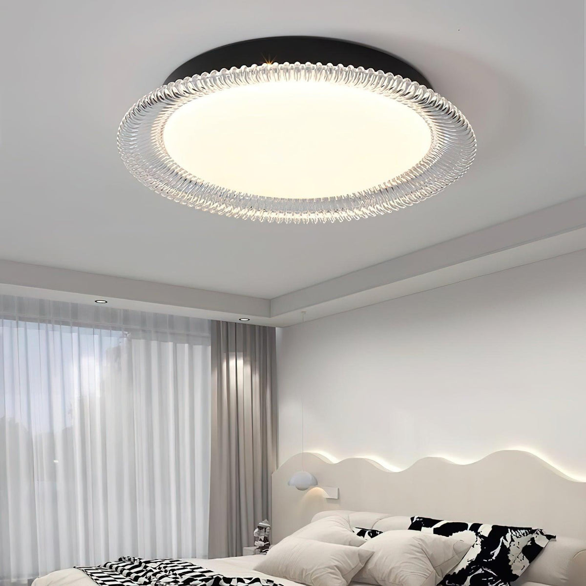 Crystaline Minimalistische Aluminium-Deckenleuchte