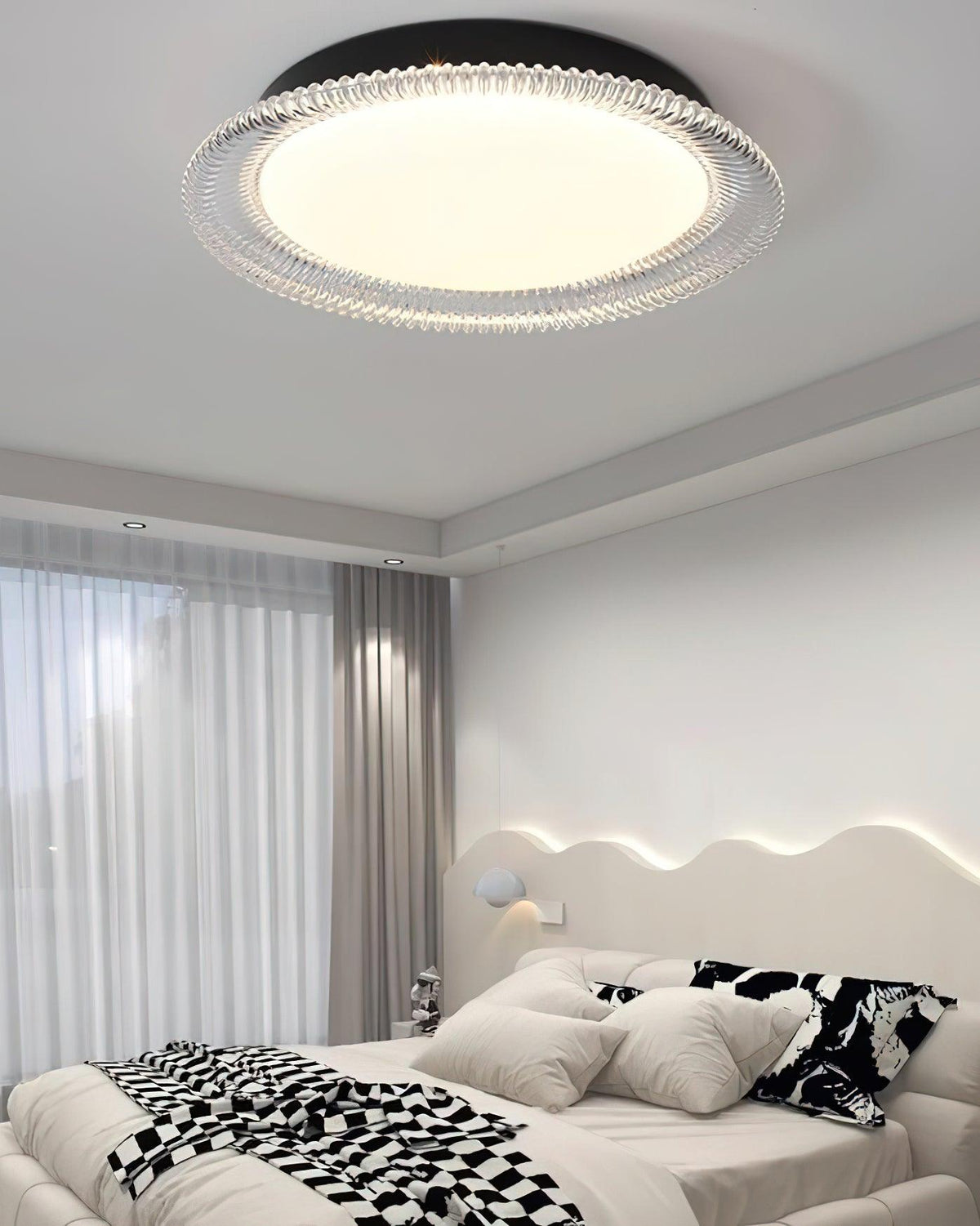 Crystaline Minimalistische Aluminium-Deckenleuchte