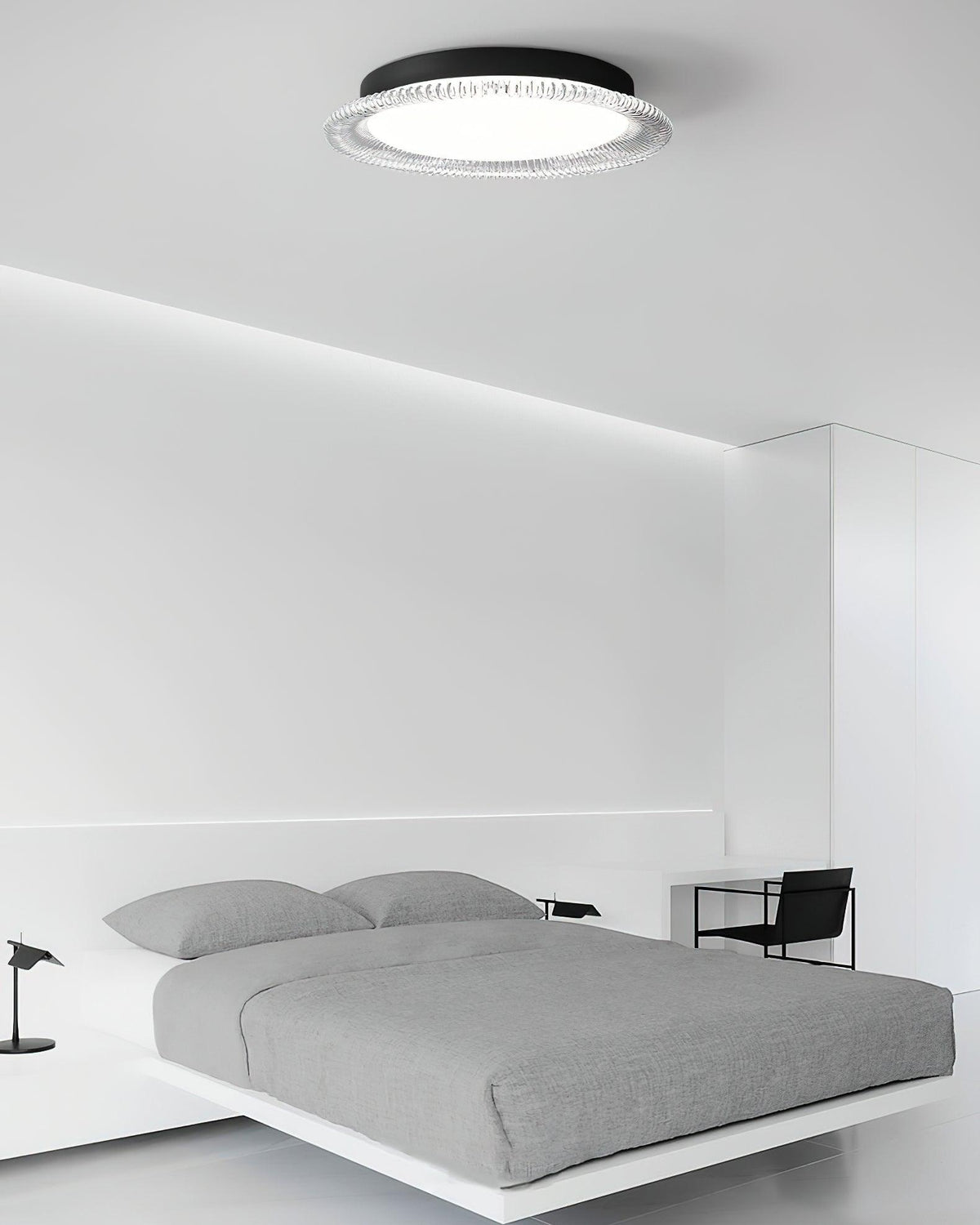 Crystaline Minimalistische Aluminium-Deckenleuchte