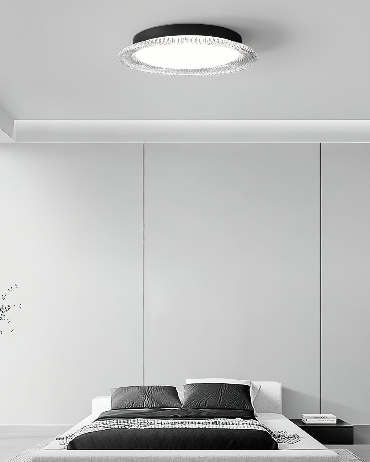 Crystaline Minimalistische Aluminium-Deckenleuchte