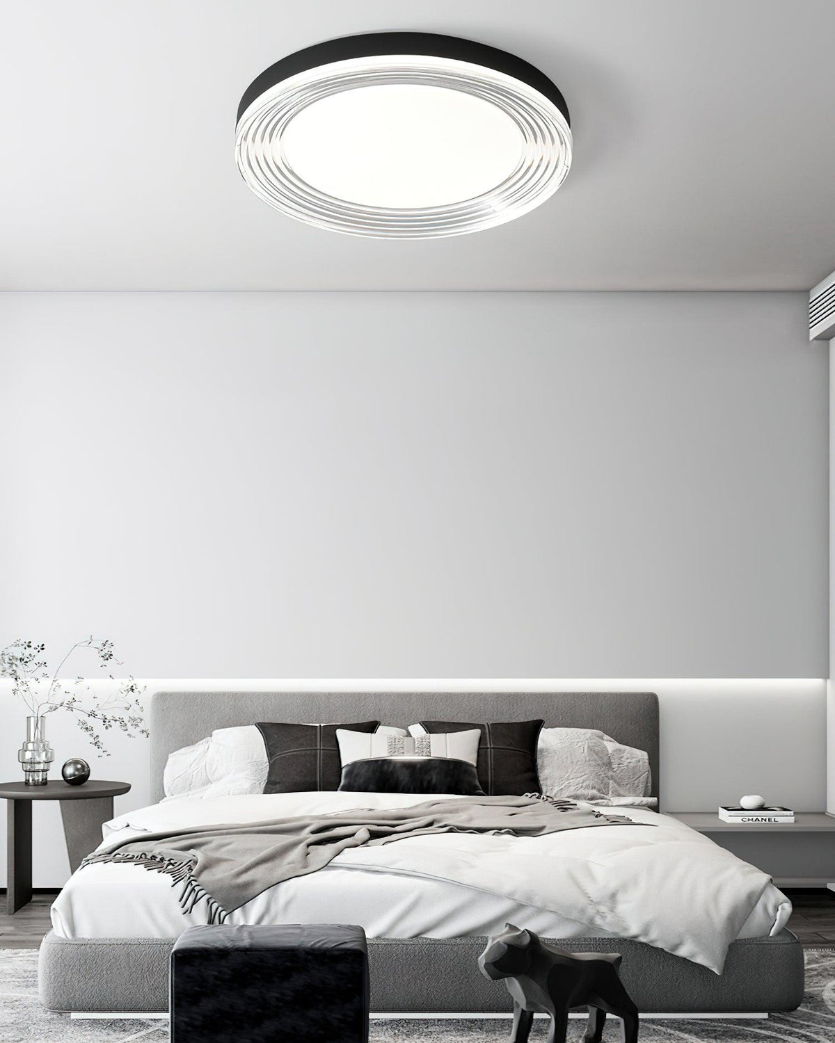 Orbit Deckenleuchte aus Aluminium im Fashion-Design