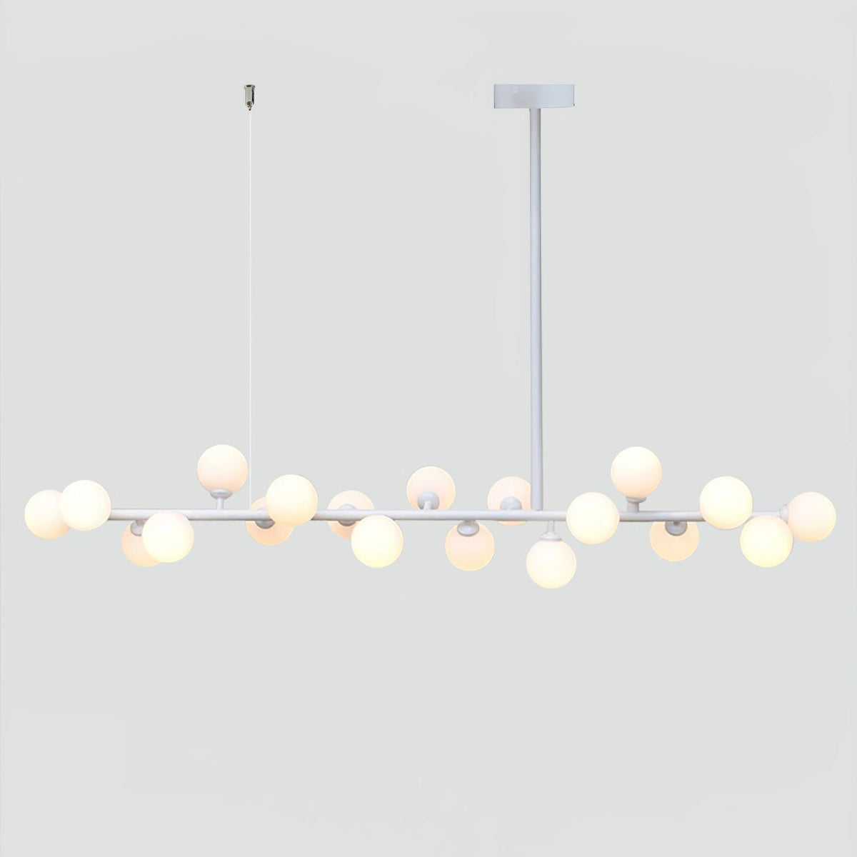 Lumiray Pendelleuchte Schwarz Linear Kugel