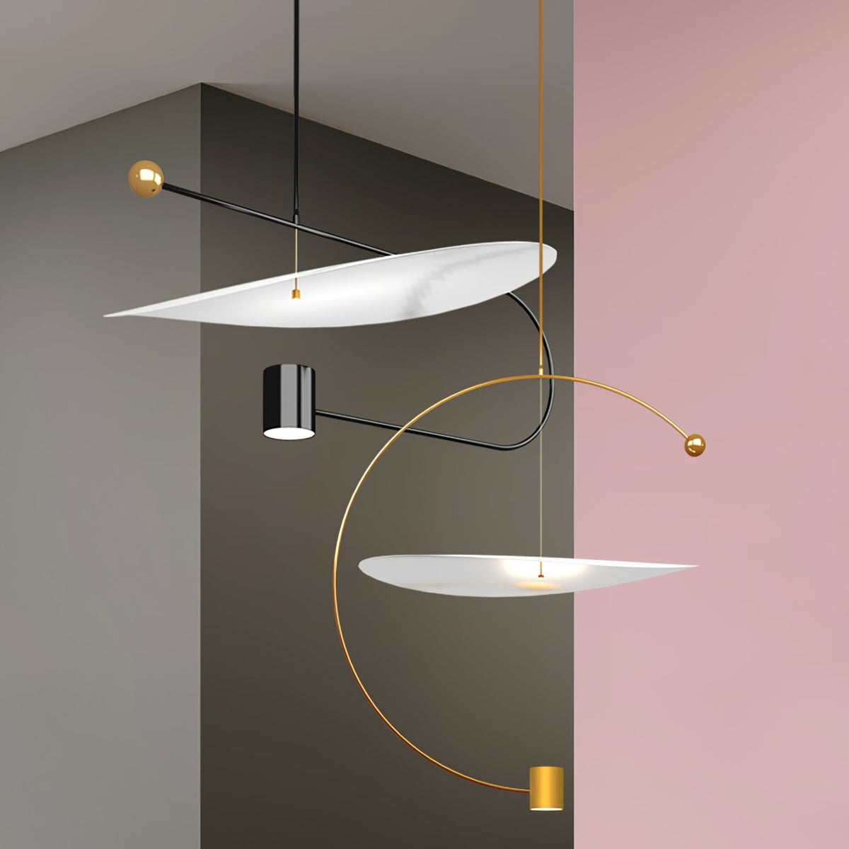Reninia Geometrische Pendelleuchte