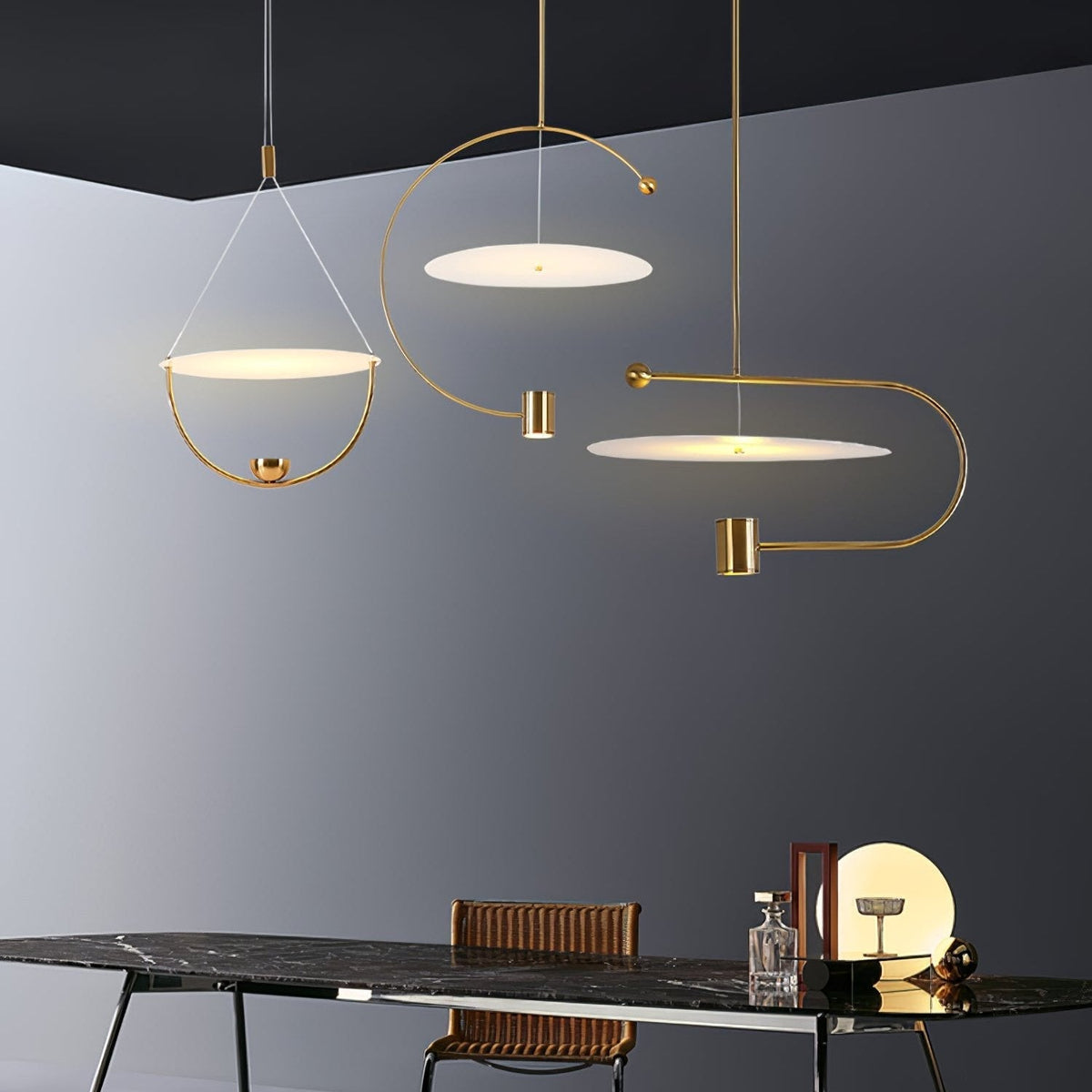 Reninia Geometrische Pendelleuchte