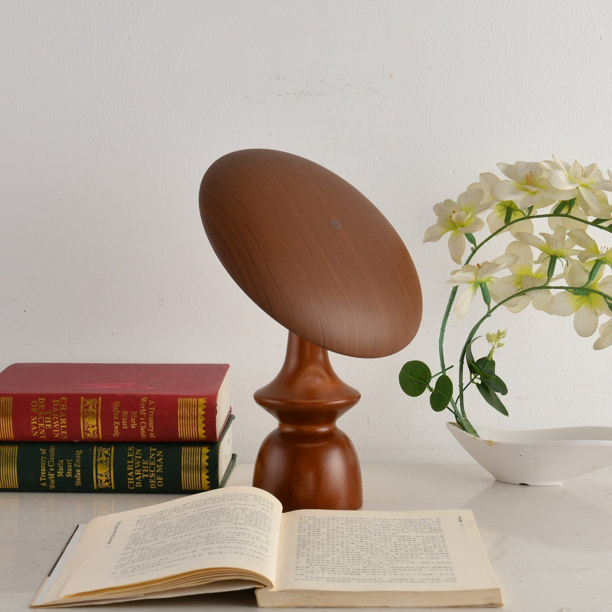 Orbis Vintage Holz Tischleuchte