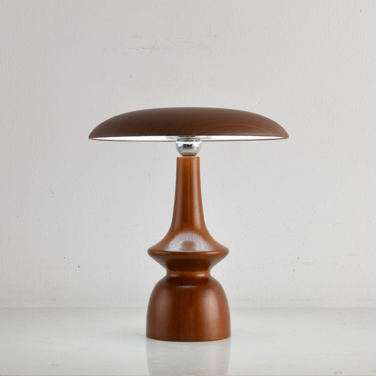 Orbis Vintage Holz Tischleuchte