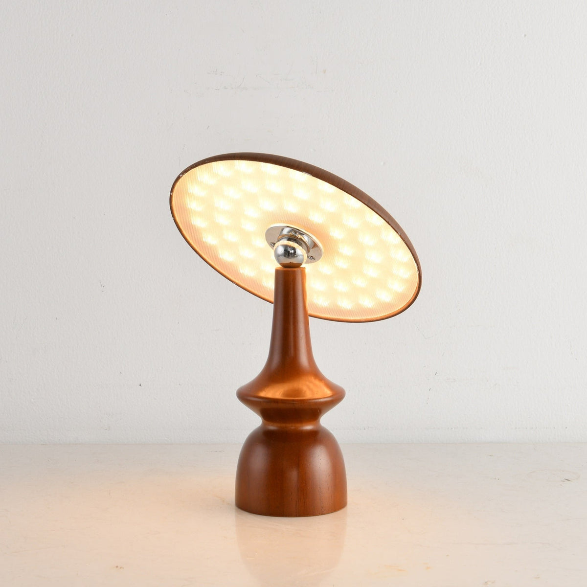 Orbis Vintage Holz Tischleuchte