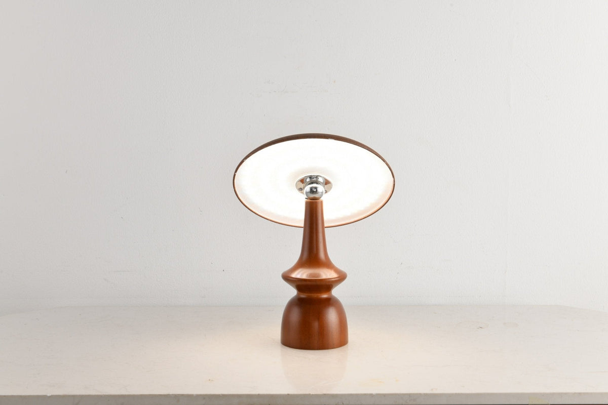 Orbis Vintage Holz Tischleuchte