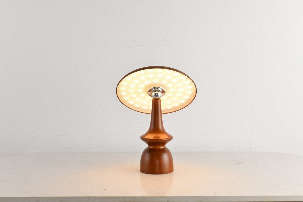 Orbis Vintage Holz Tischleuchte