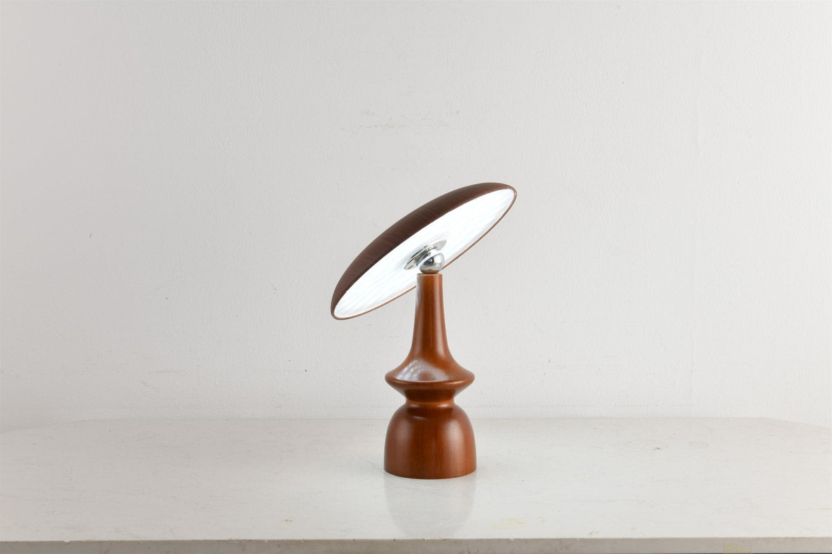 Orbis Vintage Holz Tischleuchte