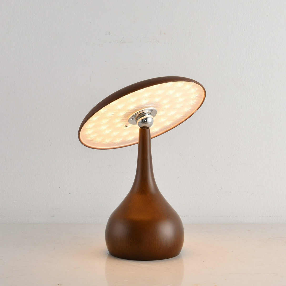 Orbis Vintage Holz Tischleuchte