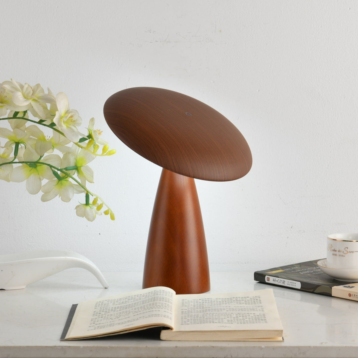 Orbis Vintage Holz Tischleuchte