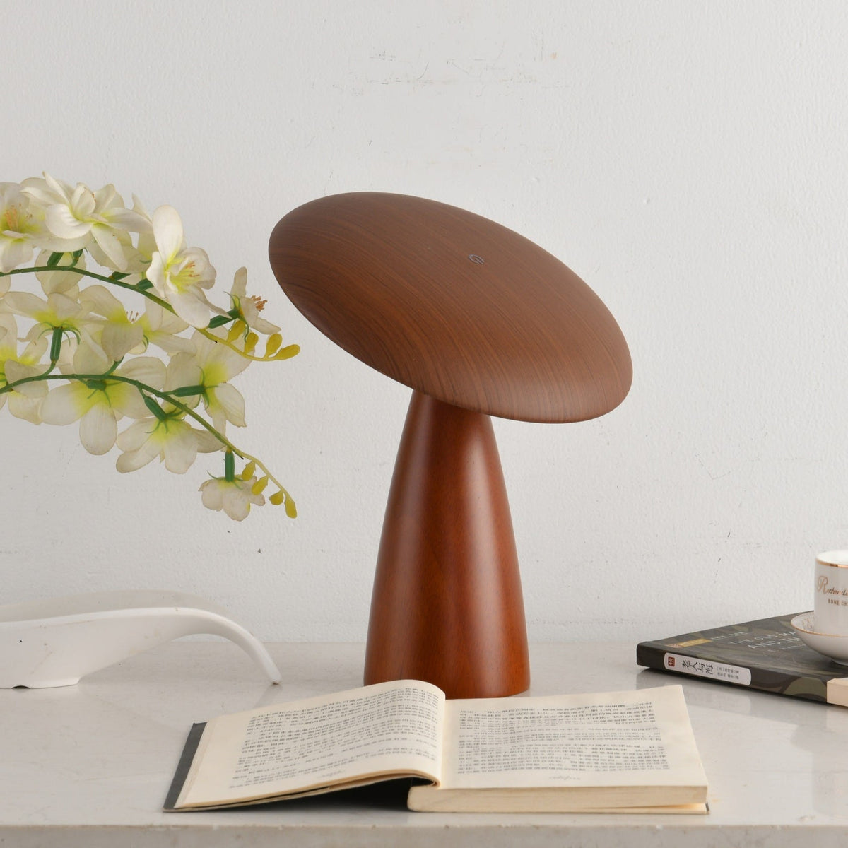 Orbis Vintage Holz Tischleuchte