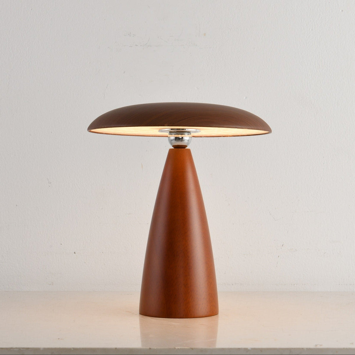 Orbis Vintage Holz Tischleuchte