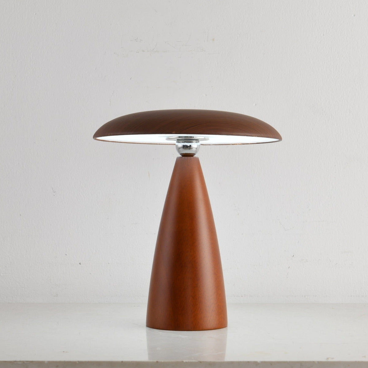 Orbis Vintage Holz Tischleuchte