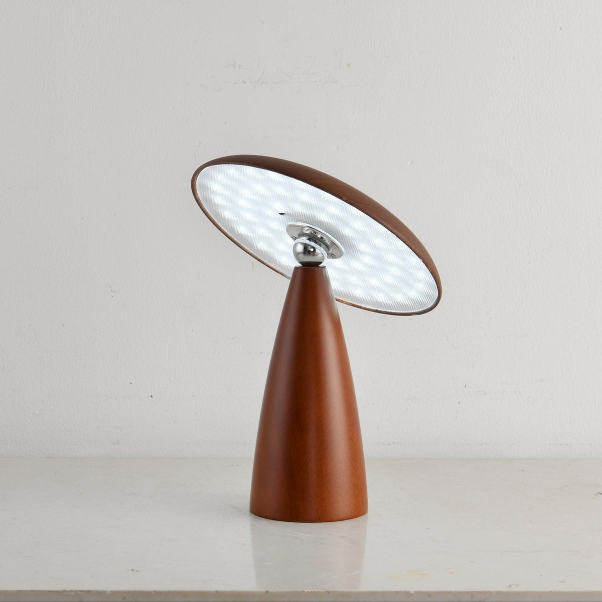 Orbis Vintage Holz Tischleuchte