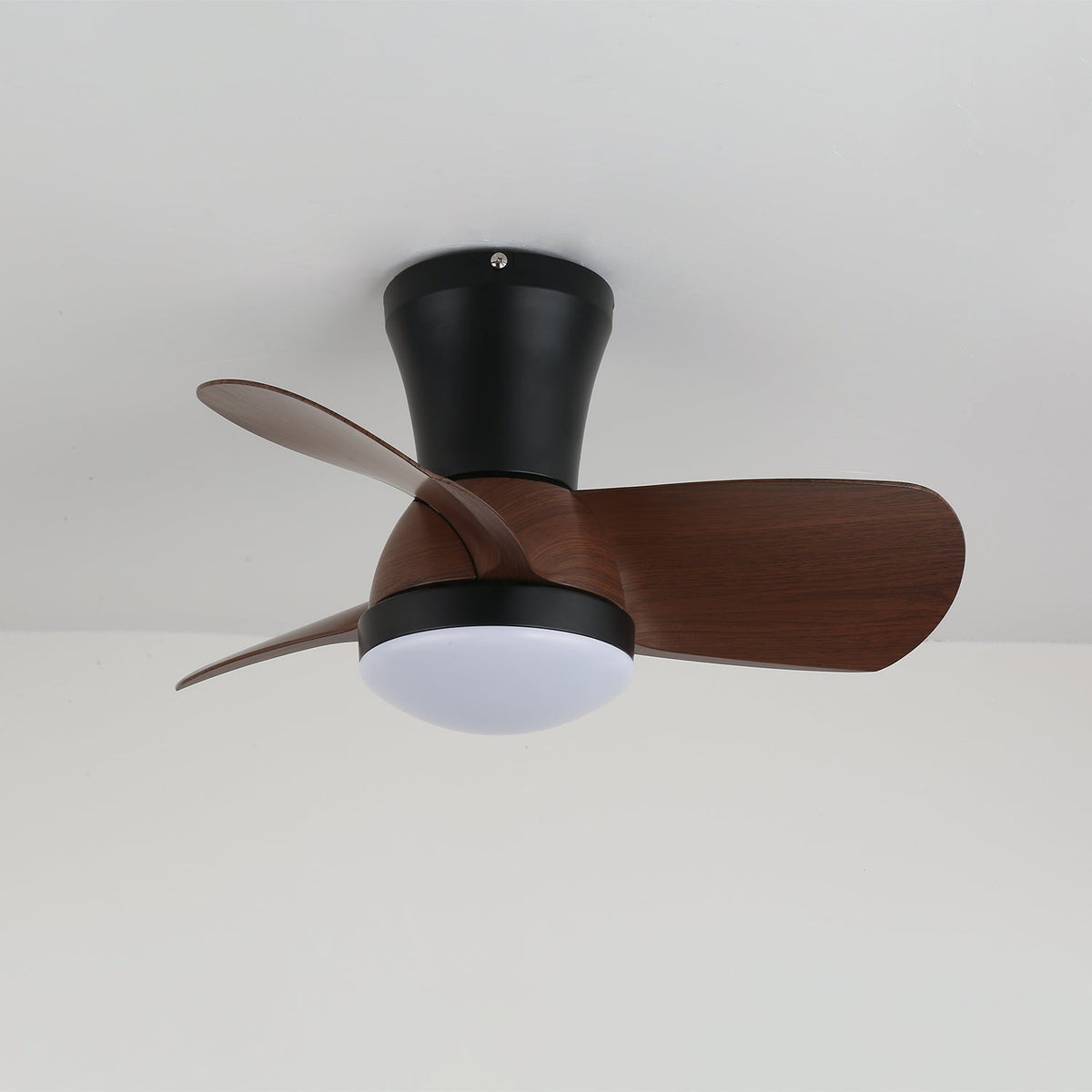 Aldaira Moderner Deckenventilator mit Beleuchtung aus Holz