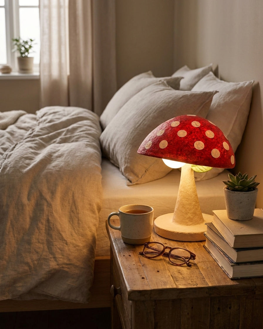 Mycelium Tischleuchte Pilz Spielhaft Kinderzimmer Nachttisch | Cielum