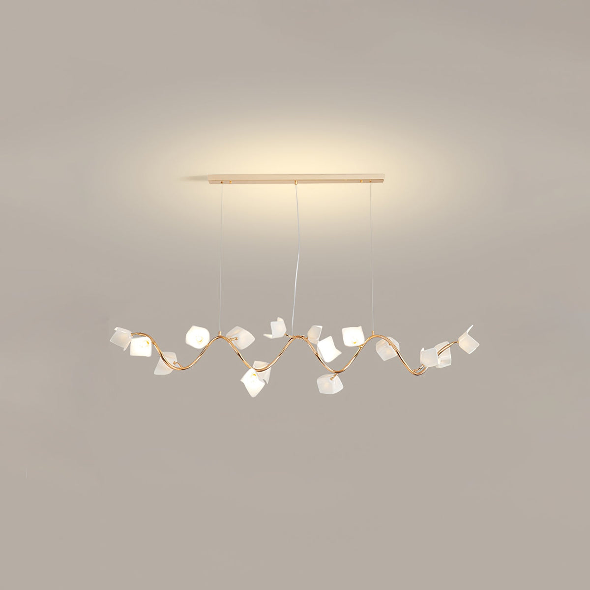 Arthearae Kronleuchter im postmodernen Luxus-Design aus Keramik Flora