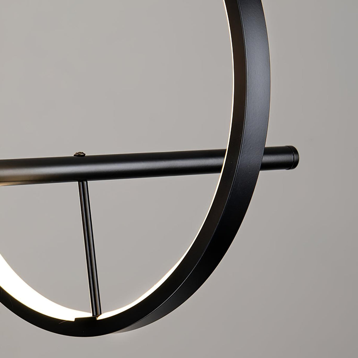 Edvane Kronleuchter Glas Kugel Nordisch Schwarz LED
