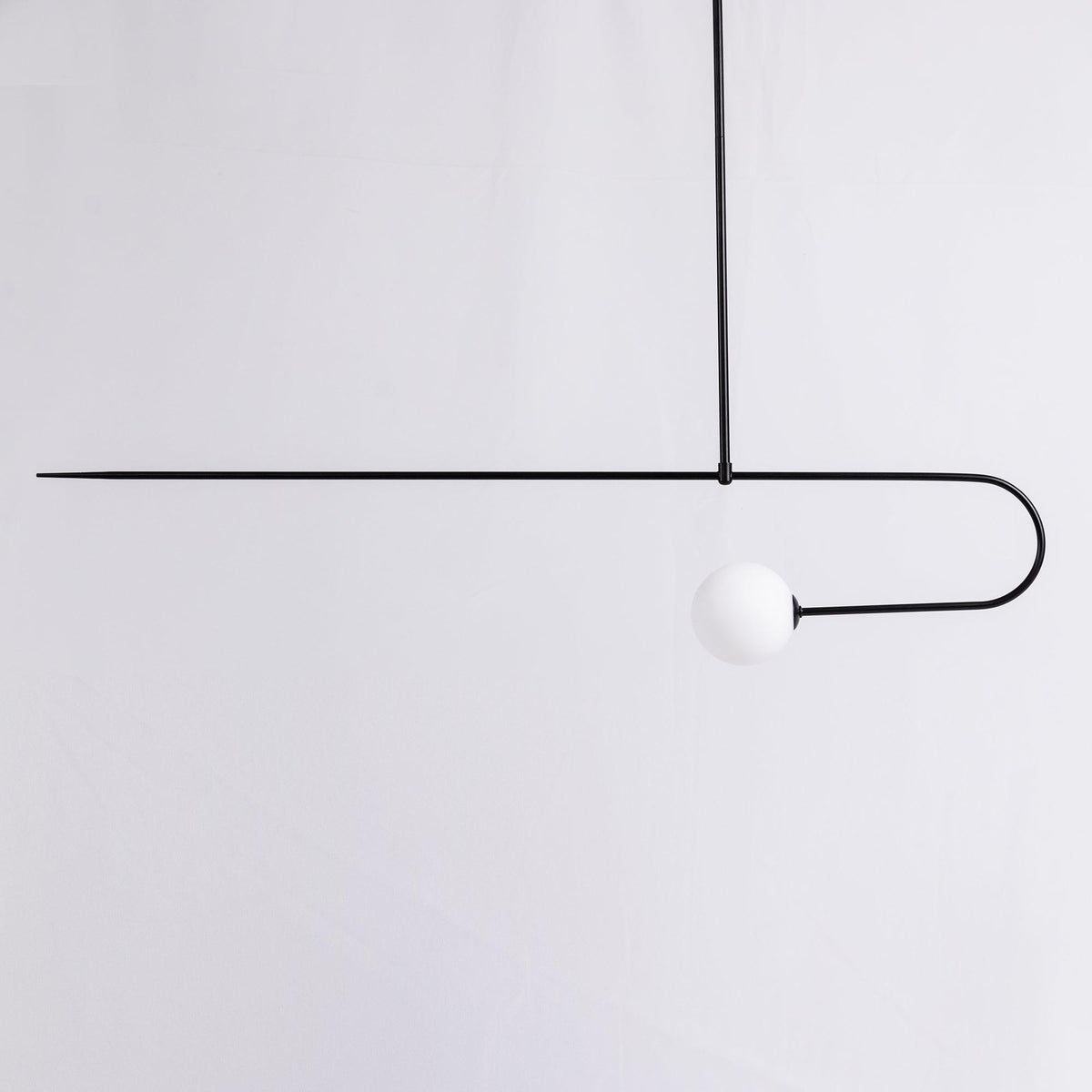 Viraiseon Kronleuchter Mobile Schwarz Minimalistisch
