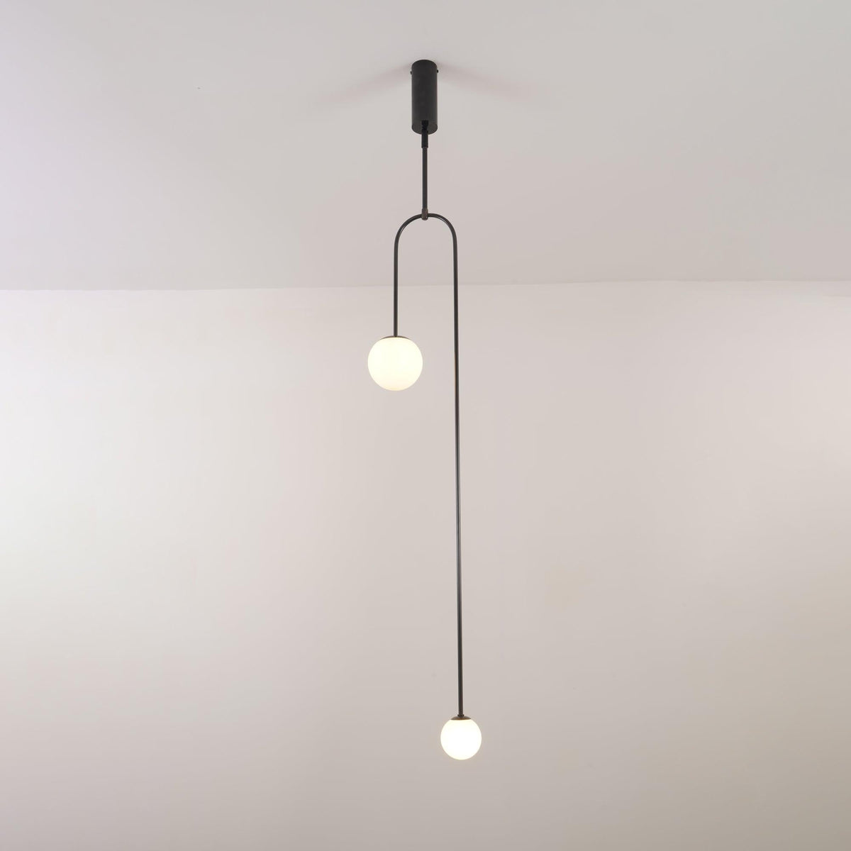 Viraiseon Kronleuchter Mobile Schwarz Minimalistisch